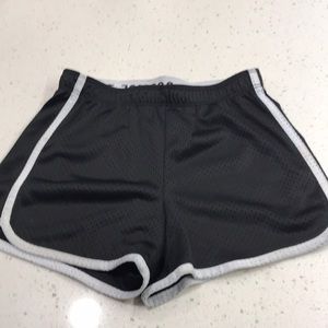 Justice black shorts